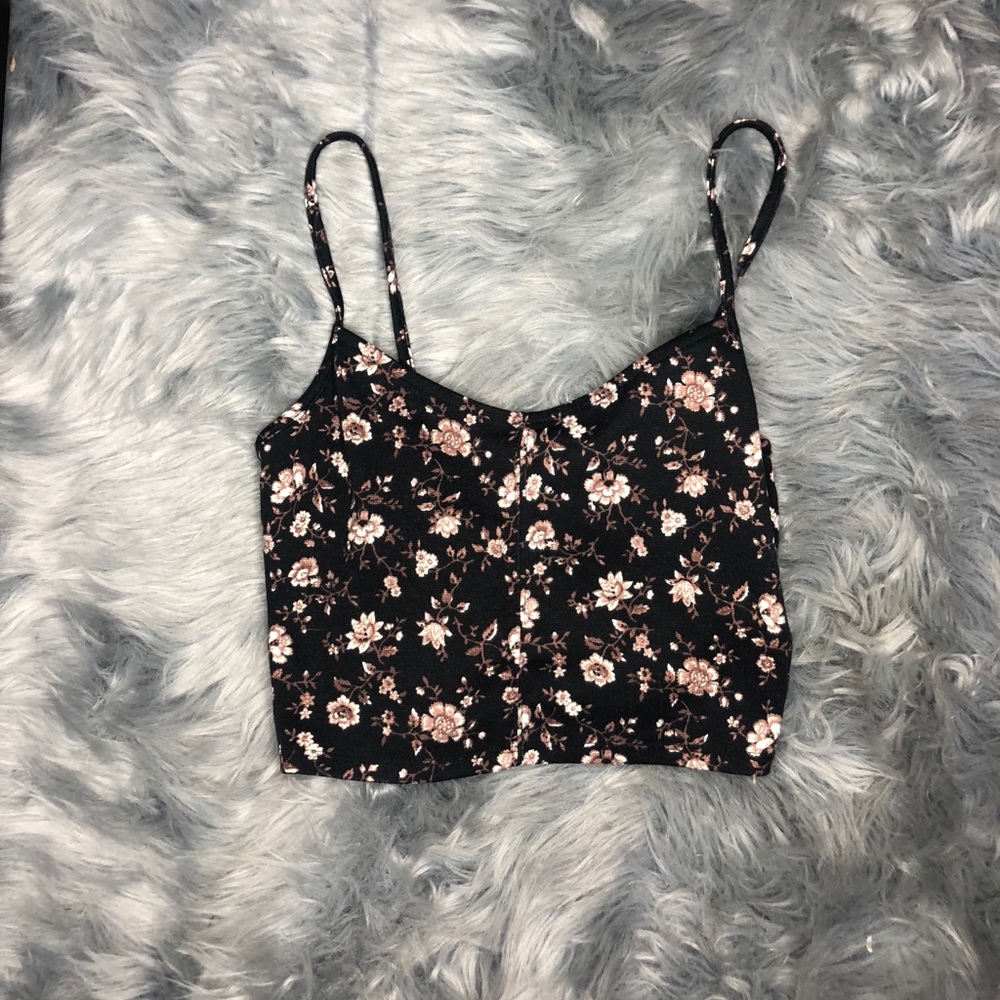 Floral Crop Top